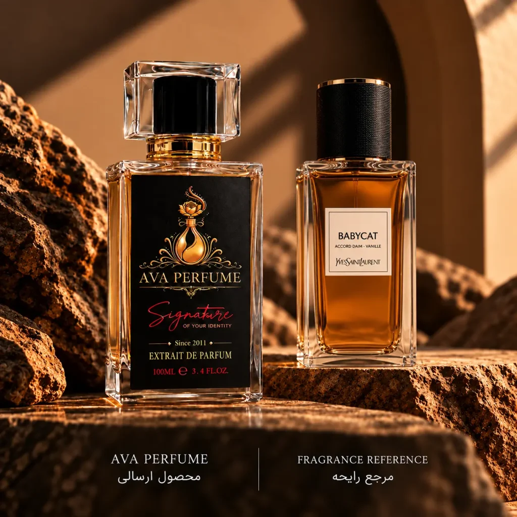 عطر ادکلن ایو سن لورن بیبی کت ۱۰۰ میل | نسخه اختصاصی آوا پرفیوم | Yves Saint Laurent Babycat 100ml