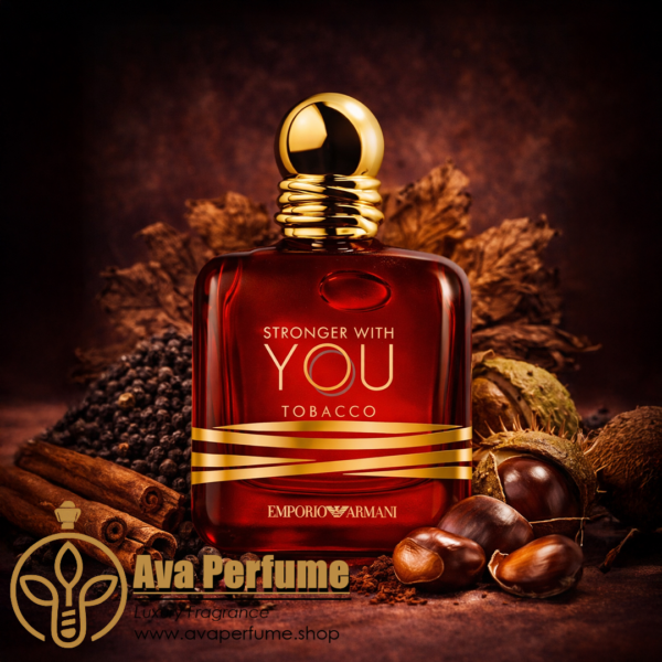 عطر ادکلن جورجیو آرمانی امپریو آرمانی استرانگر ویت یو توباکو(۱۰۰میل) | (100ml)Giorgio Armani Emporio Armani Stronger With You Tobacco - Image 3