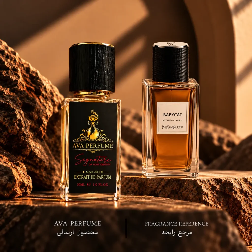 عطر ادکلن ایو سن لورن بیبی کت ۳۰ میل | نسخه اختصاصی آوا پرفیوم | Yves Saint Laurent Babycat 30ml