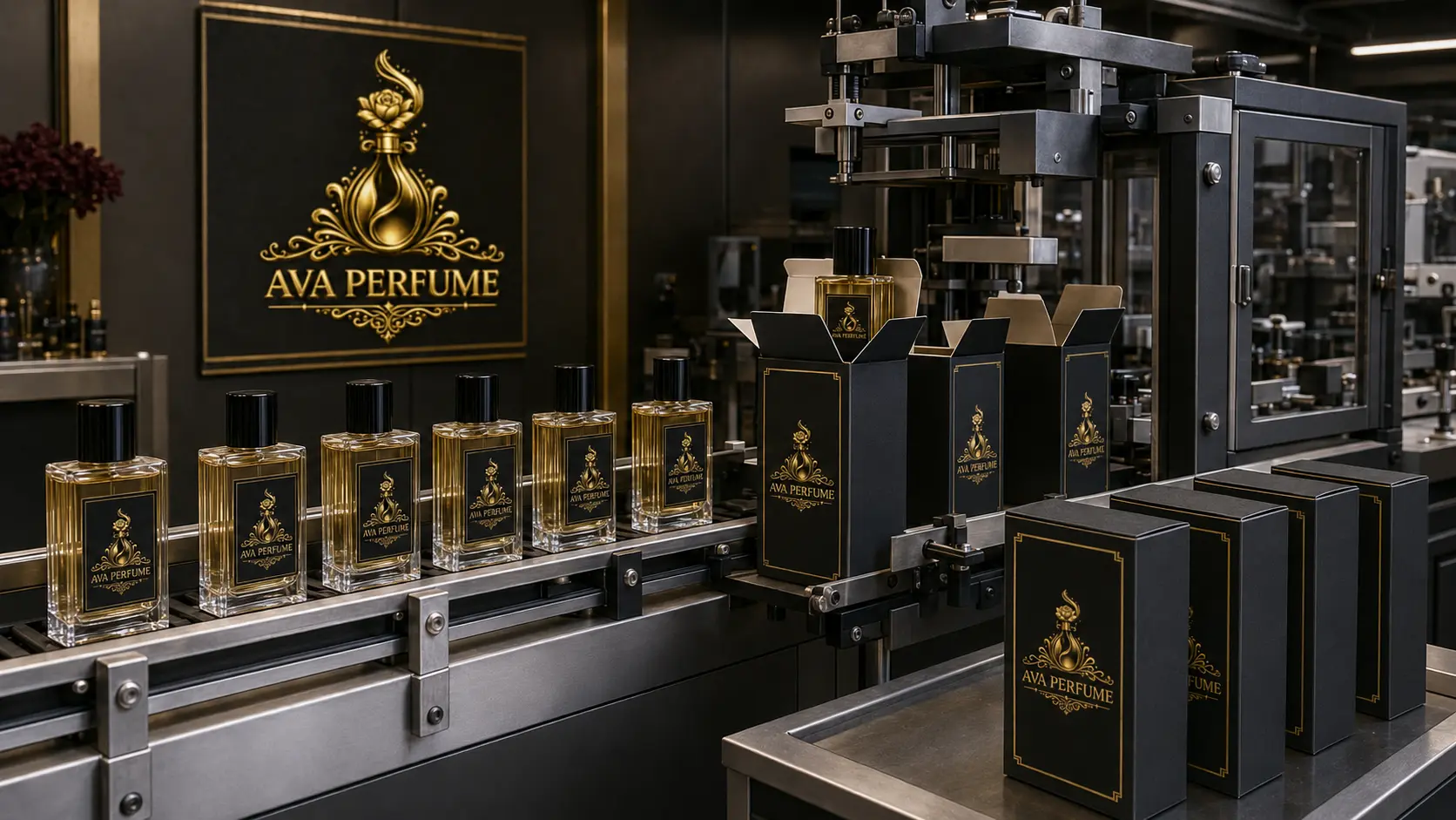 آخرین مرحله تولید عطر؛ بررسی، جعبه‌گذاری و آماده‌سازی محصولات آوا پرفیوم